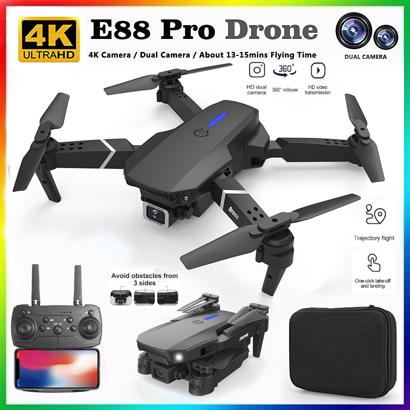 Drone Multispectral - 2026 YENİ E88 Profesyonel HD 4K