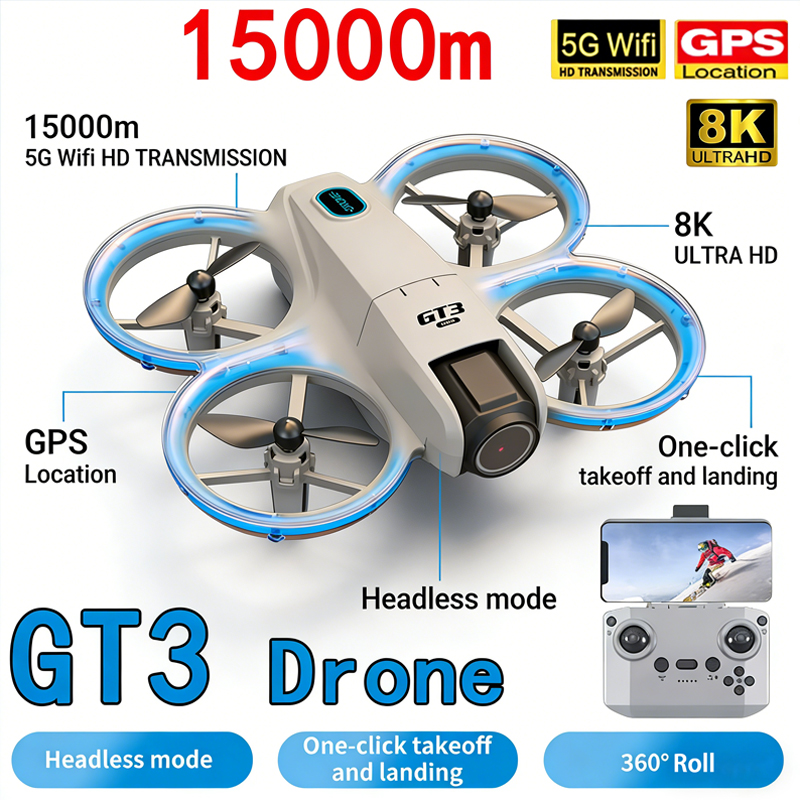 Yeni GT3 MAX Drone 8K HD Hava  - Drone Video Production incelemesi ve fiyatı