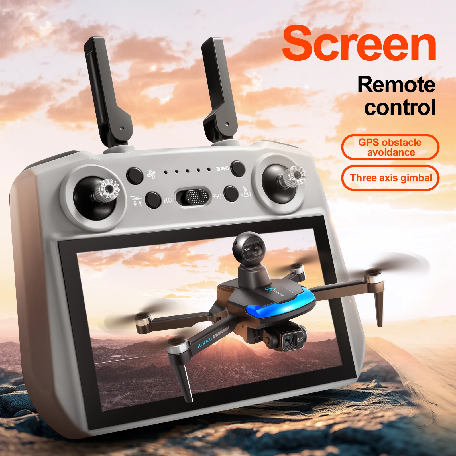 S185 Profesyonel Drone 2.7K HD - Drone Multispectral incelemesi ve fiyatı