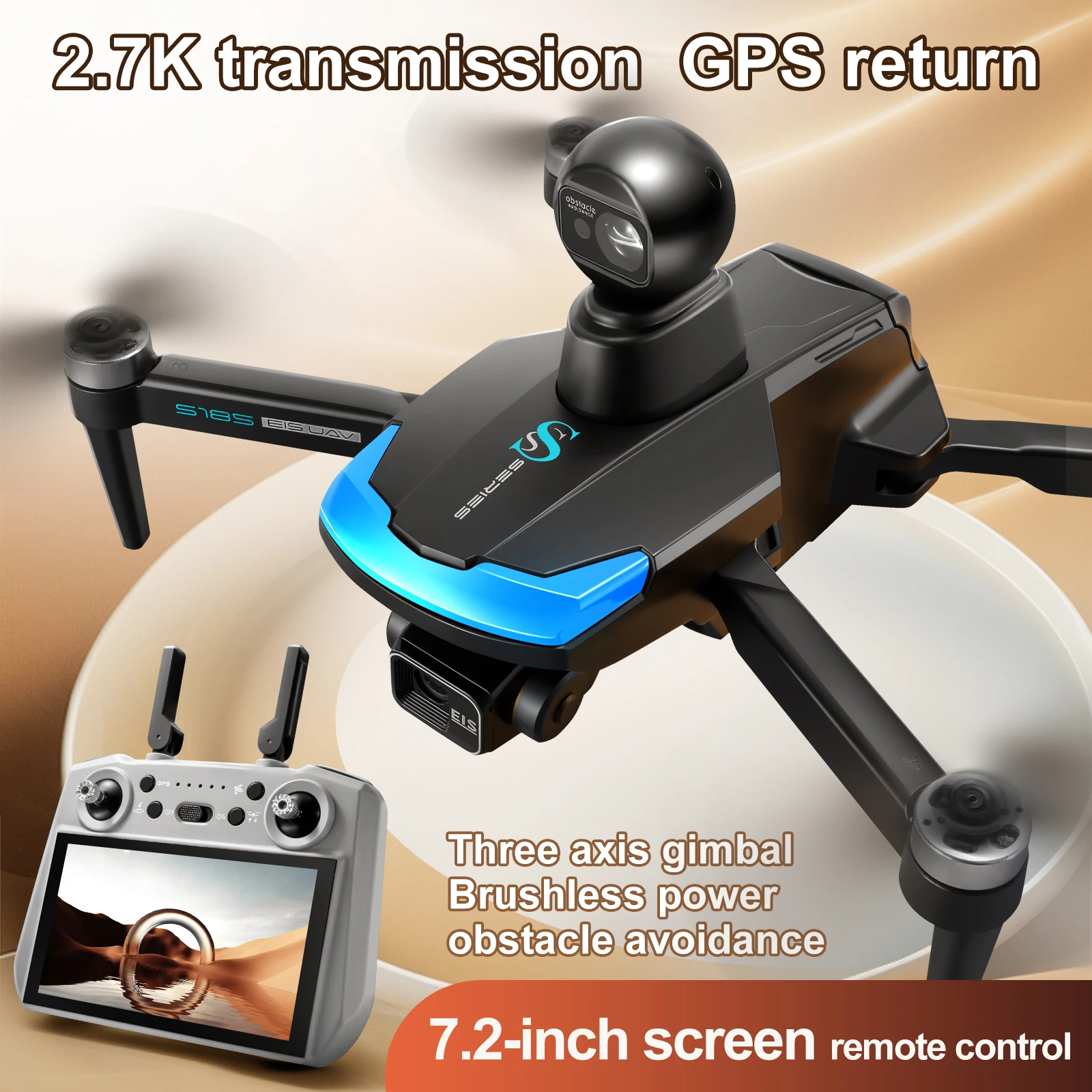 S185 Profesyonel Drone 2.7K HD - Drone Multispectral incelemesi ve fiyatı