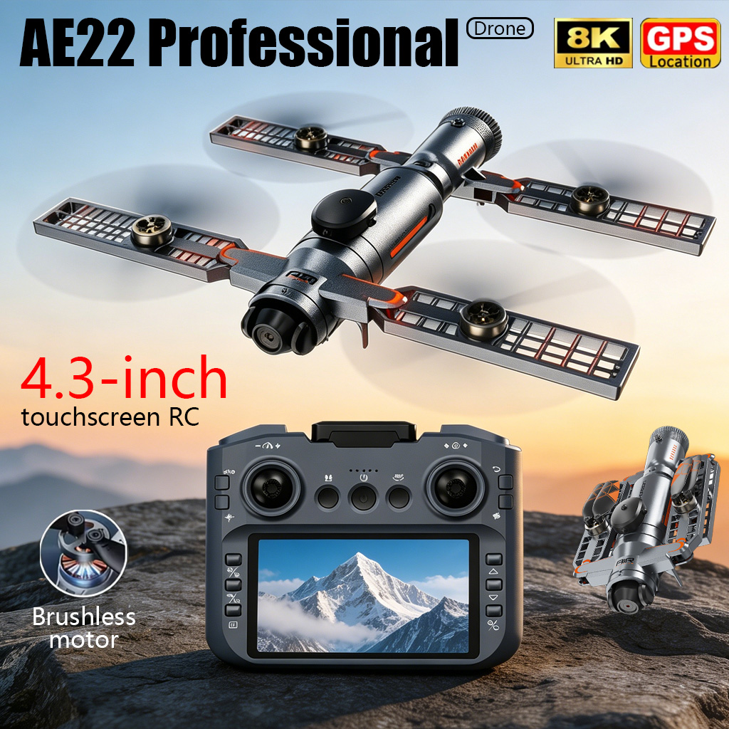 Geliştirilmiş AE22 PRO MAX Kat - Drone Multispectral incelemesi ve fiyatı