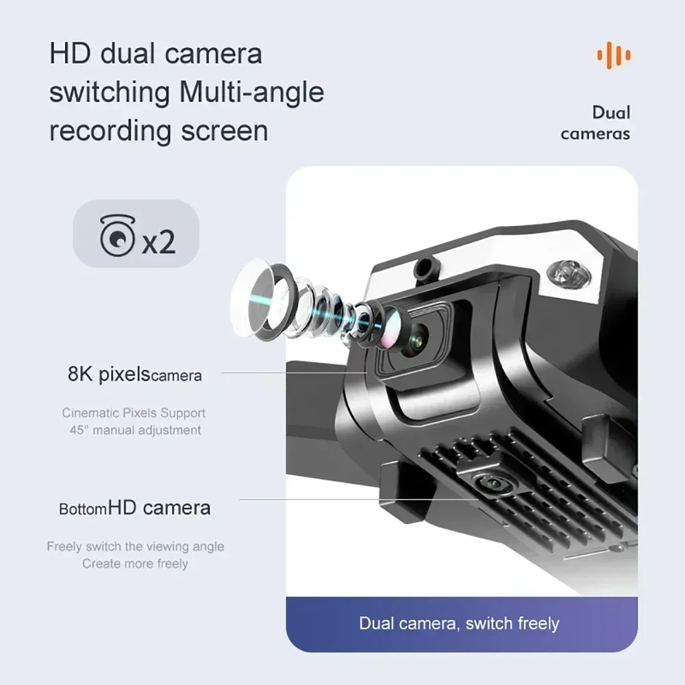 G6 Pro 8K Çift Kameralı Drone, - Drone Cinematic incelemesi ve fiyatı