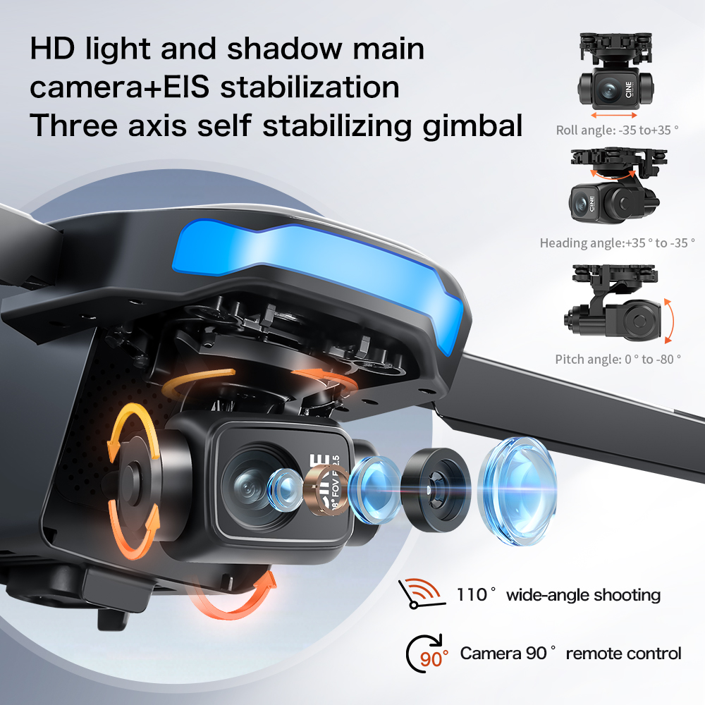 Yeni S-X1 MAX Drone GPS 8K Pro - Drone Multispectral incelemesi ve fiyatı