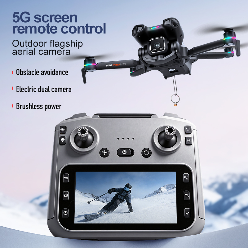 Yeni K900 MAX GPS Drone Kamera - Drone Multispectral incelemesi ve fiyatı