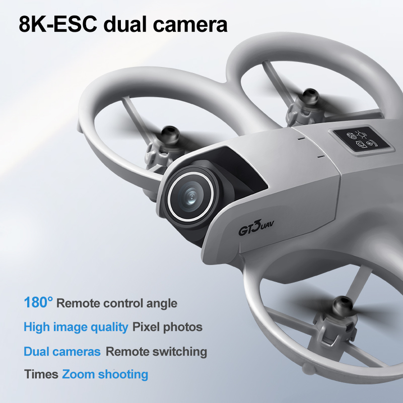 Yeni GT3 Ekranlı Mini Drone 8K - Drone Cinematic incelemesi ve fiyatı